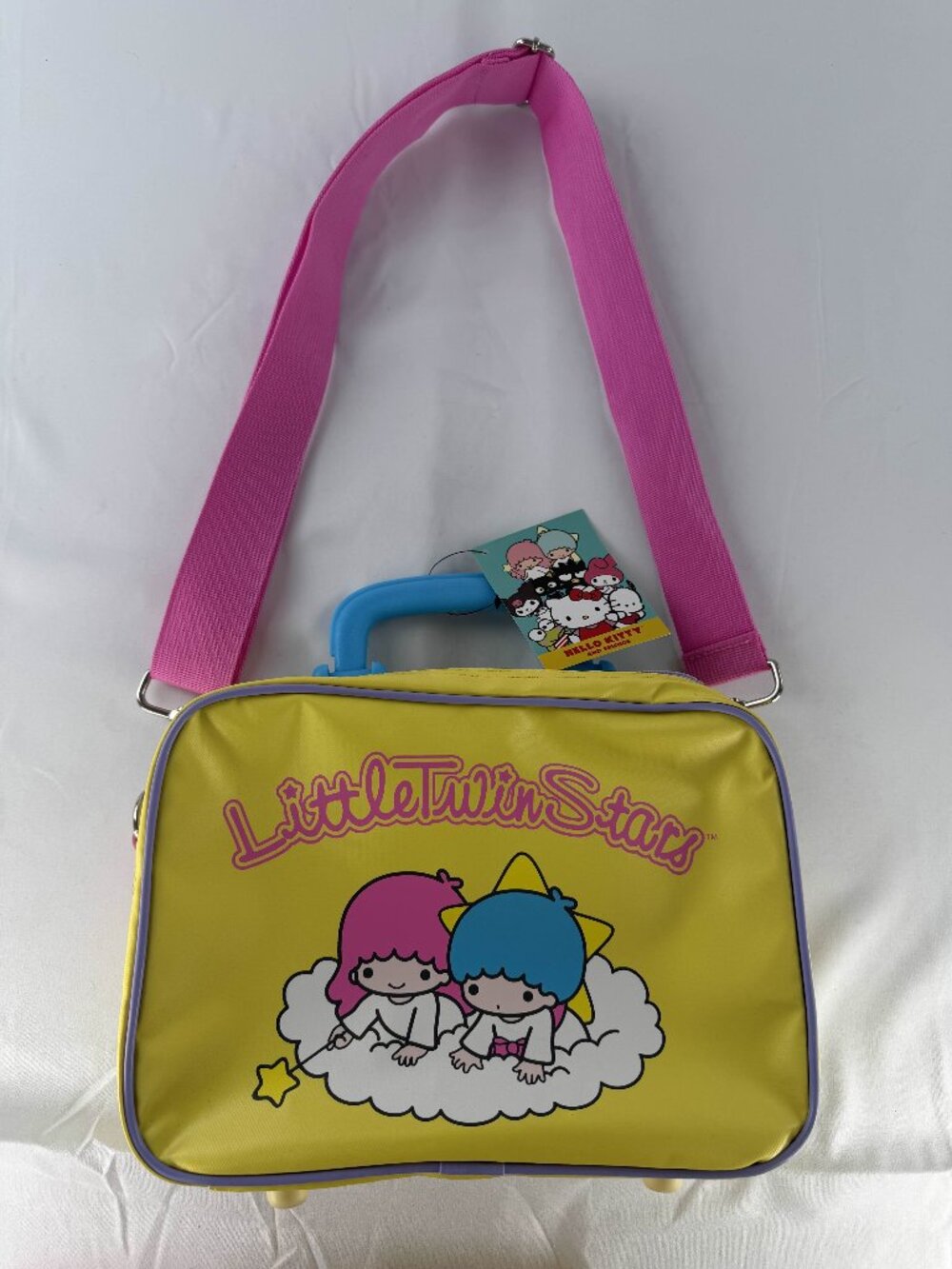 Dumbgood x Sanrio Little Twin Stars Mini Suitcase Crossbody Bag NWT
